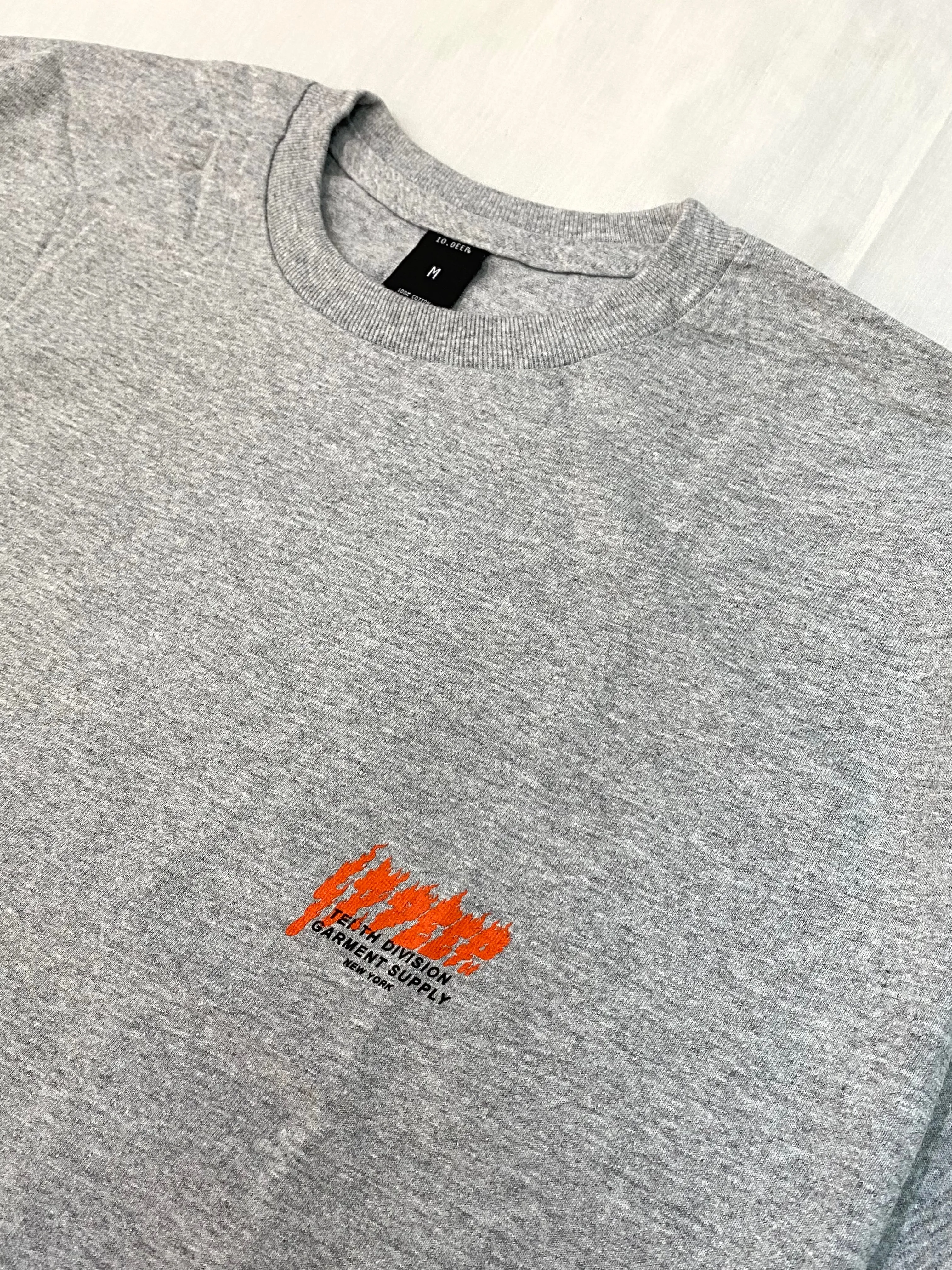 10 Deep Prohibited S/S Tee Heather Grey