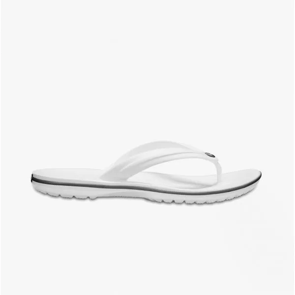 11033-100 CROCBAND FLIP Unisex Flip Flops White