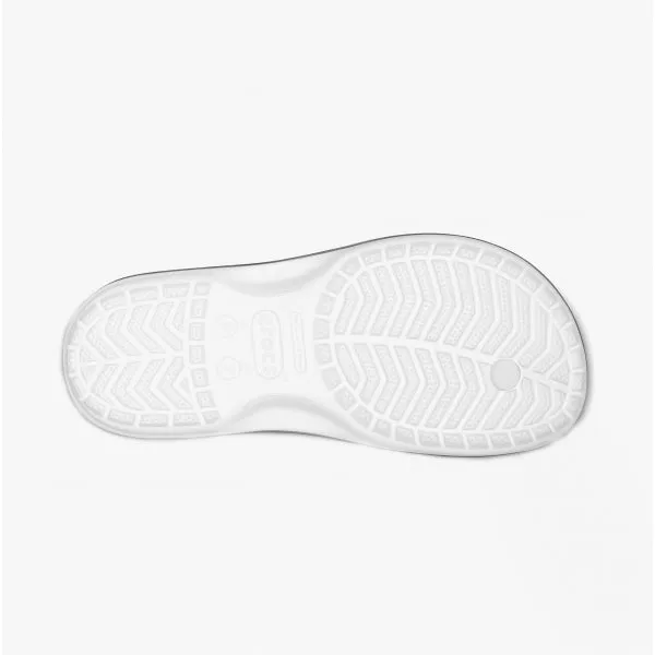 11033-100 CROCBAND FLIP Unisex Flip Flops White