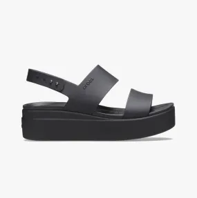 206453-060 BROOKLYN Low Wedge Ladies Sandals Black