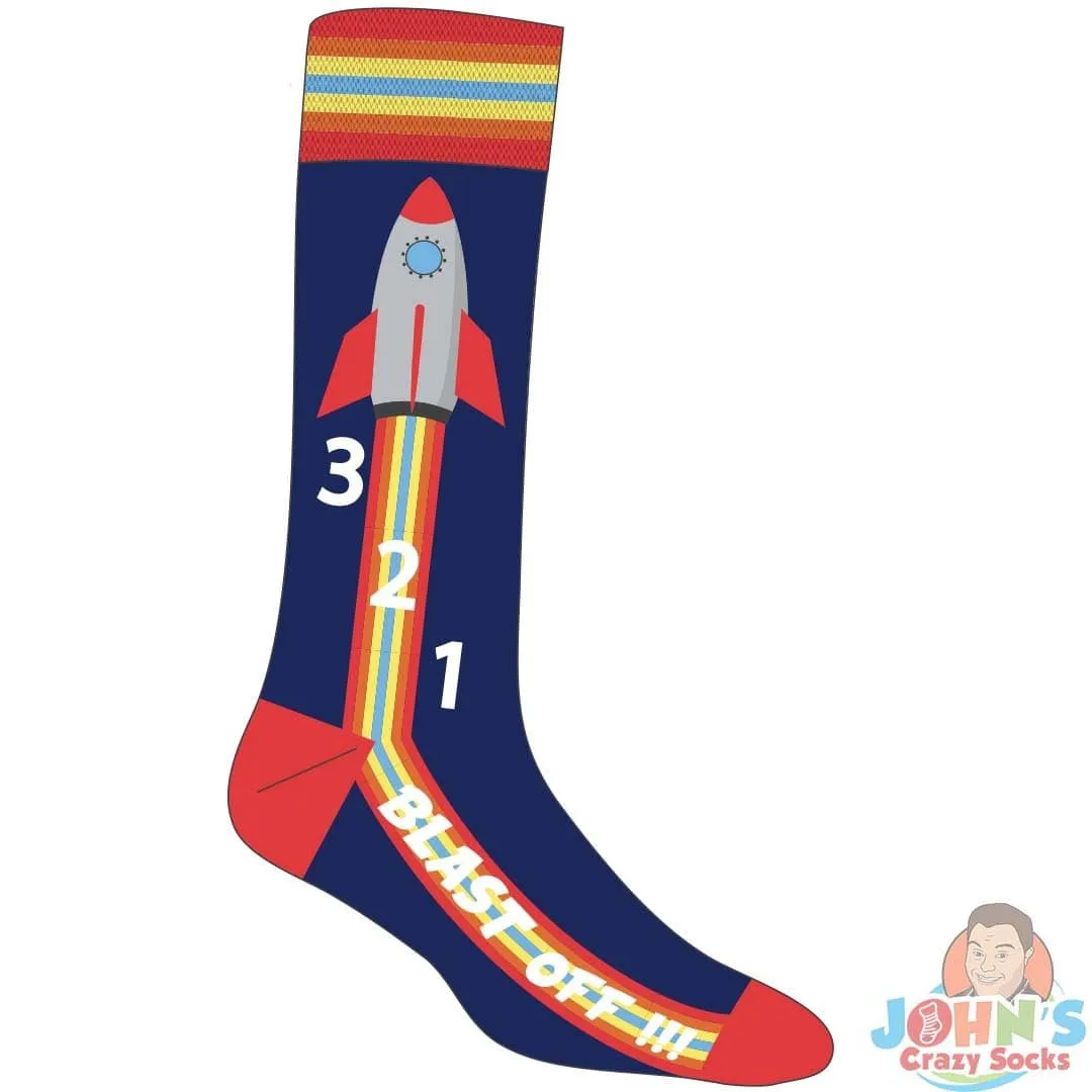 321 Blast Off Unisex Crew Sock