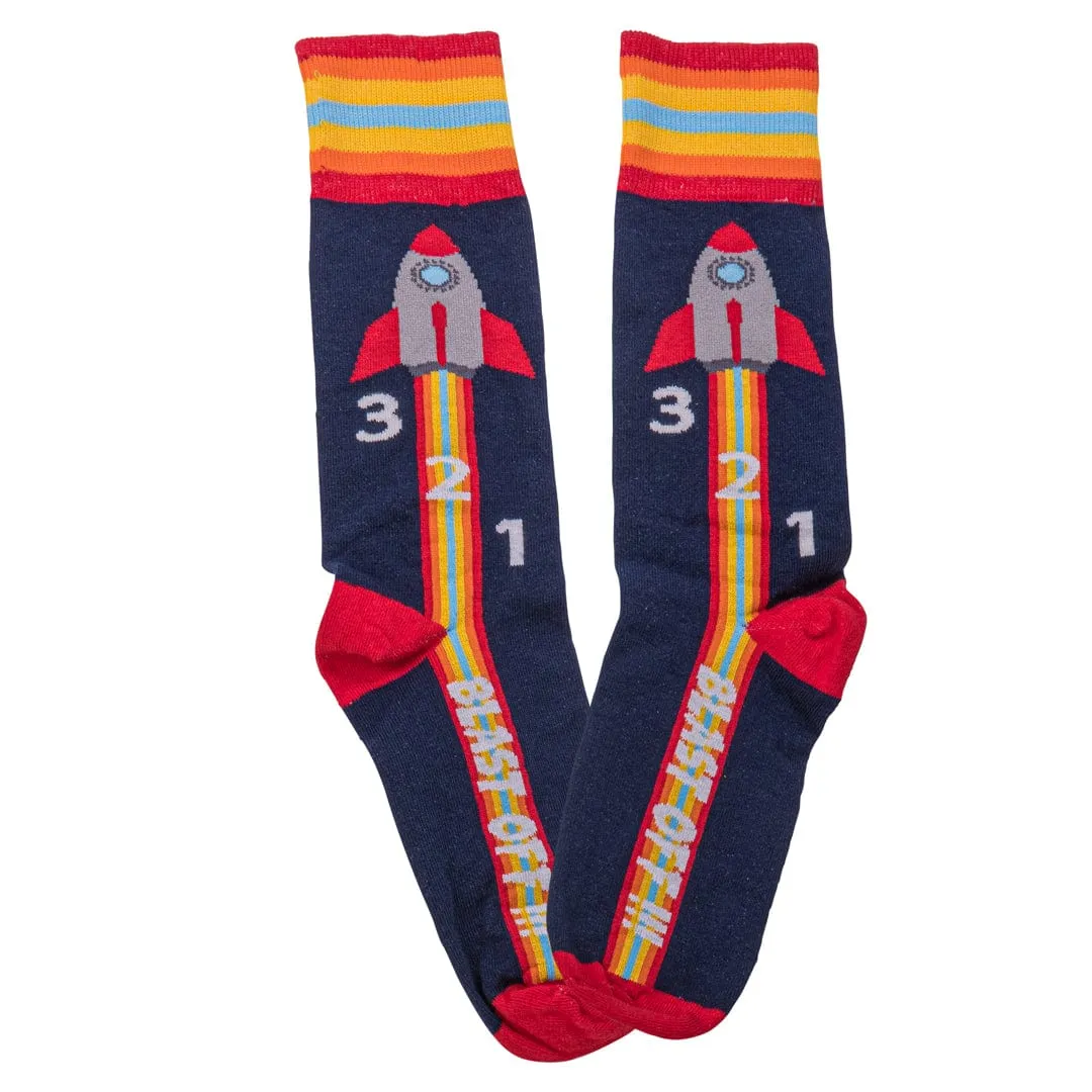 321 Blast Off Unisex Crew Sock