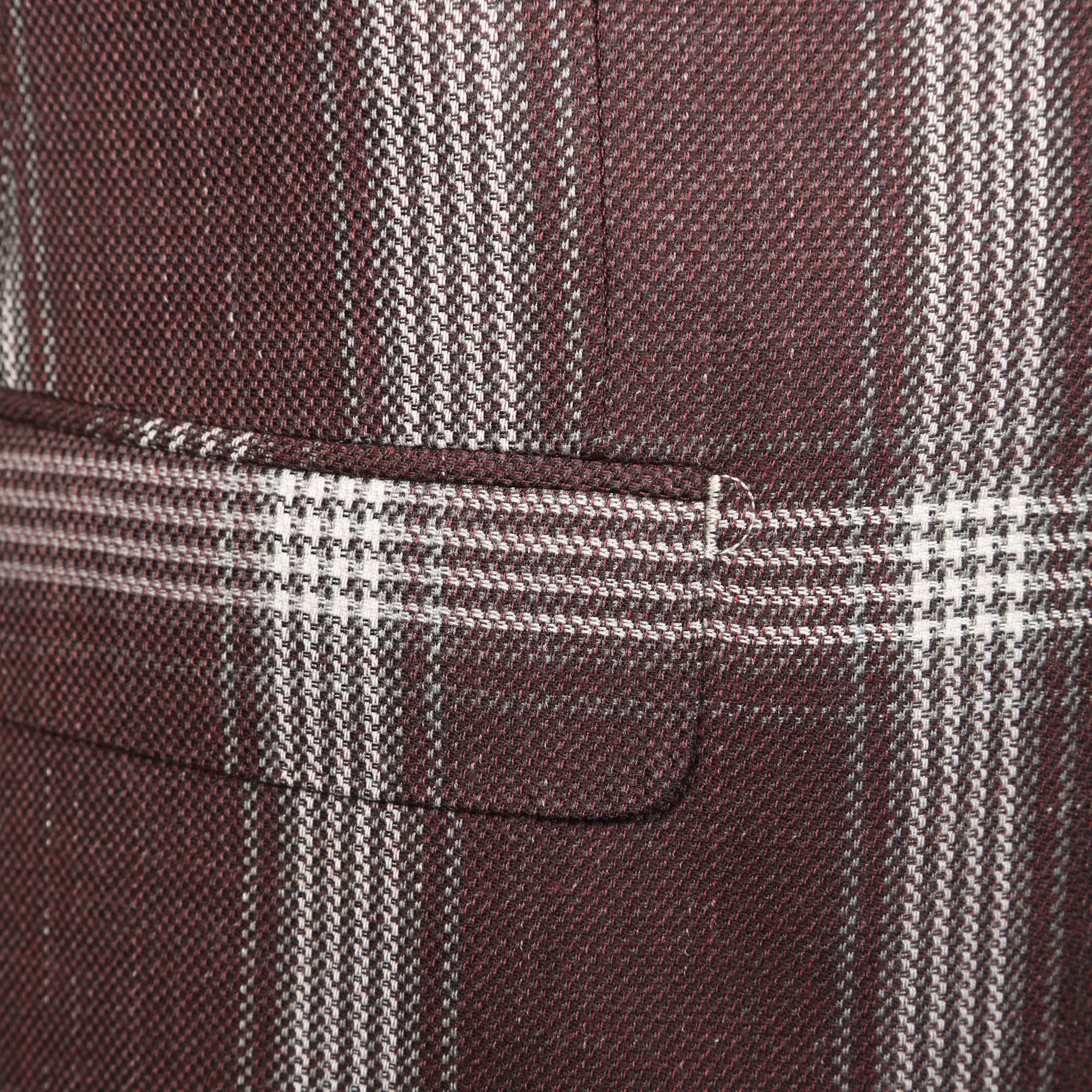 7 Downie St. - Santiago Brown Plaid Blazer