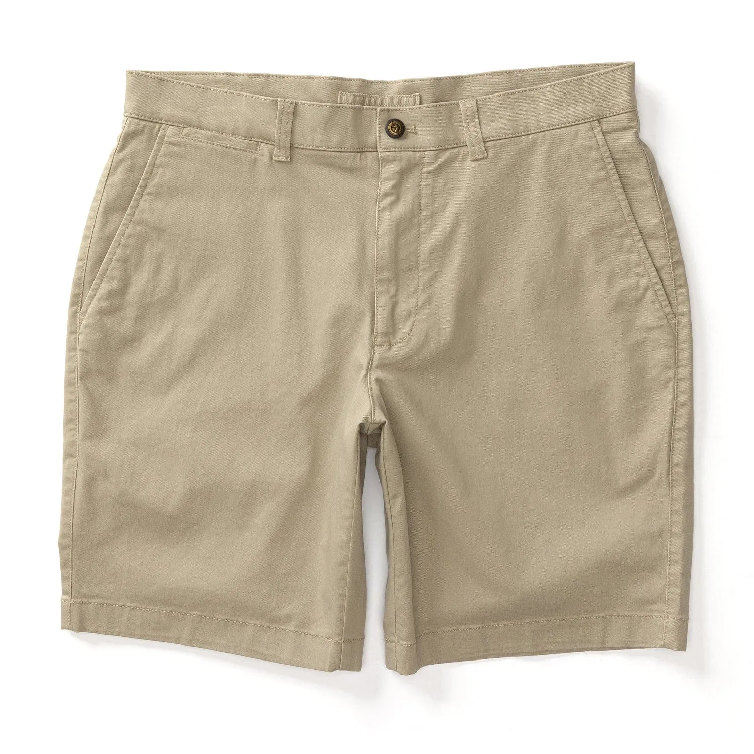 9" Gold School Chino Short- Khaki