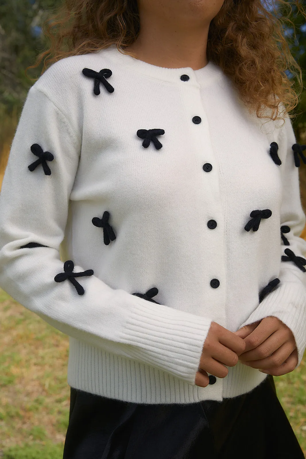 Adeline Bow Sweater