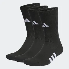 Adidas Performance Cushioned Crew Socks 3 Pairs - Black