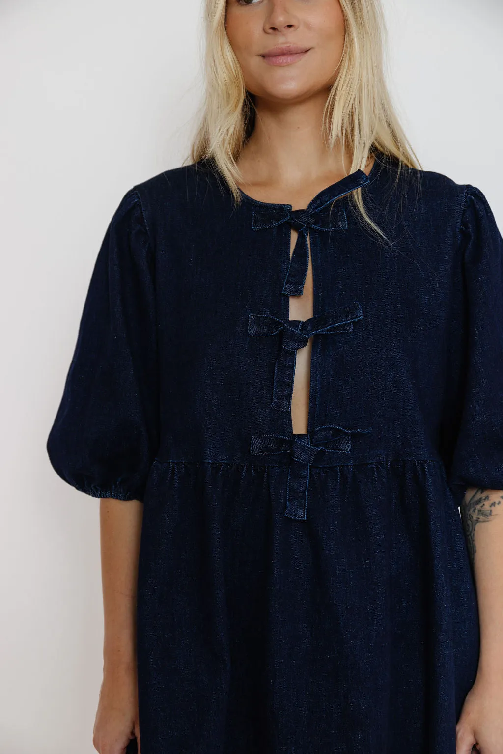 Ambrose Dress in Denim