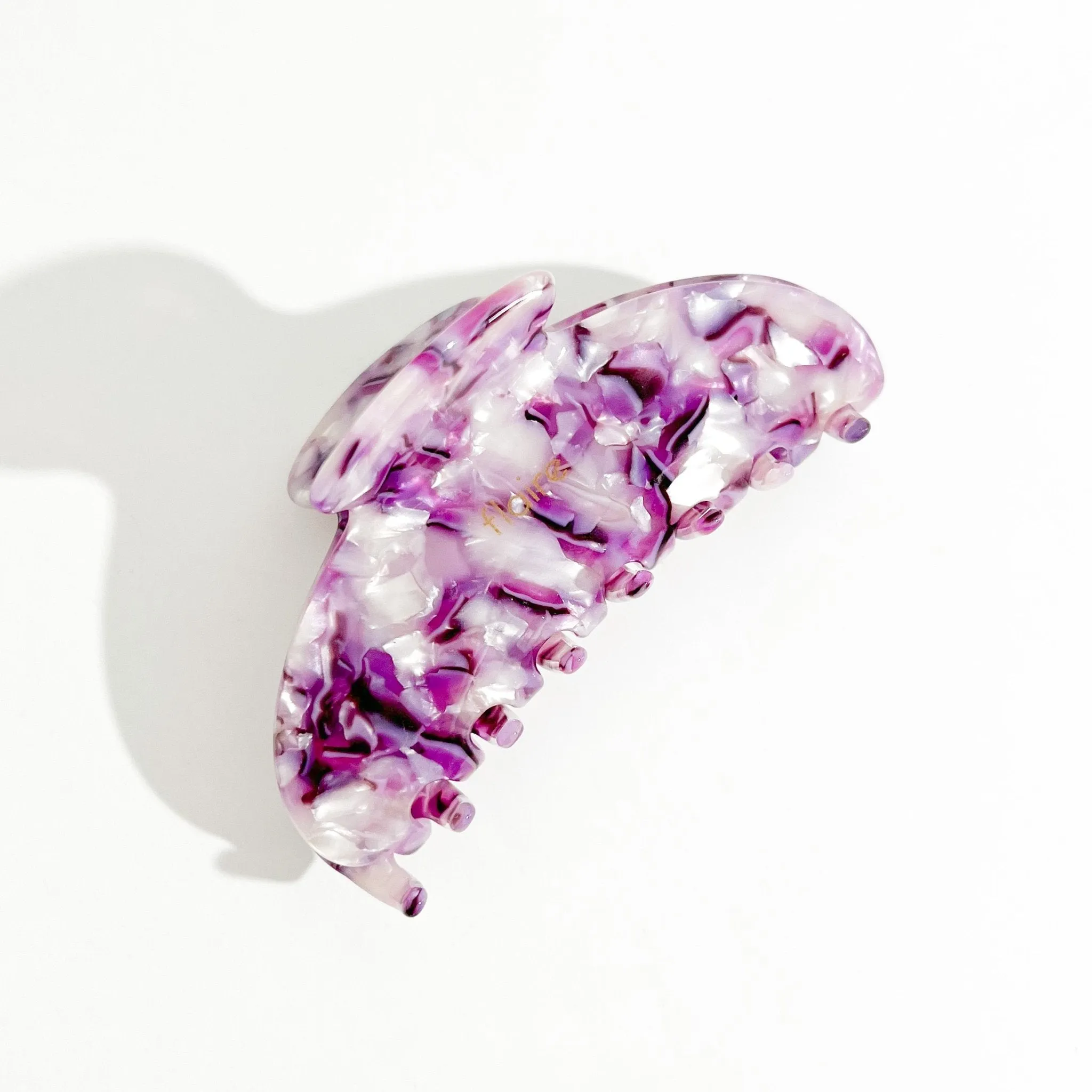 Amelia Claw Clip in Amethyst