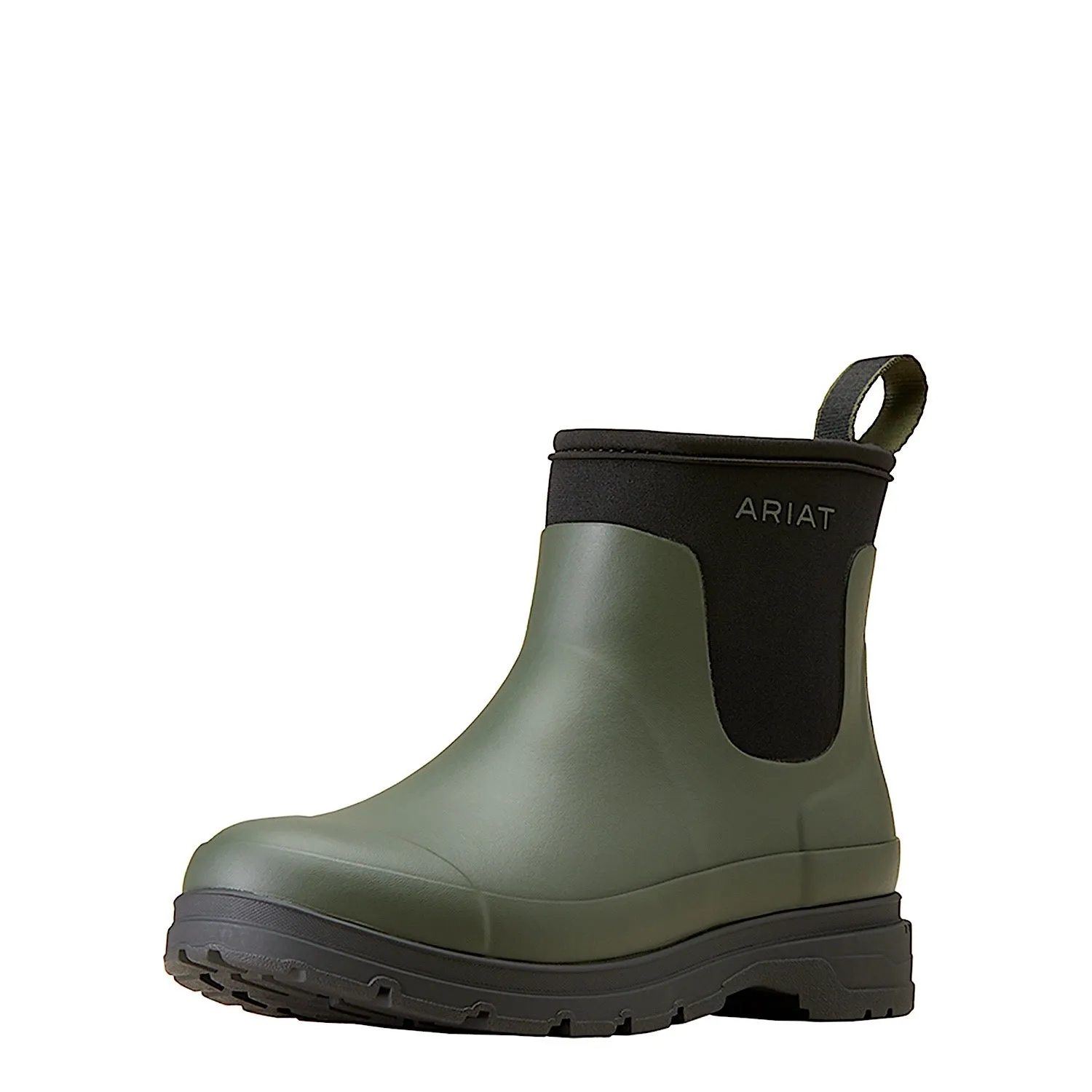 Ariat Womens Kelmarsh Shortie Gumboot Dark Olive