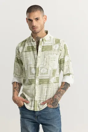 Artiful Green Corduroy Shirt