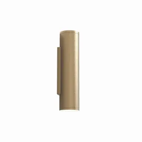 Ava 300 Outdoor Up/Down Wall Light IP44 - Solid Brass