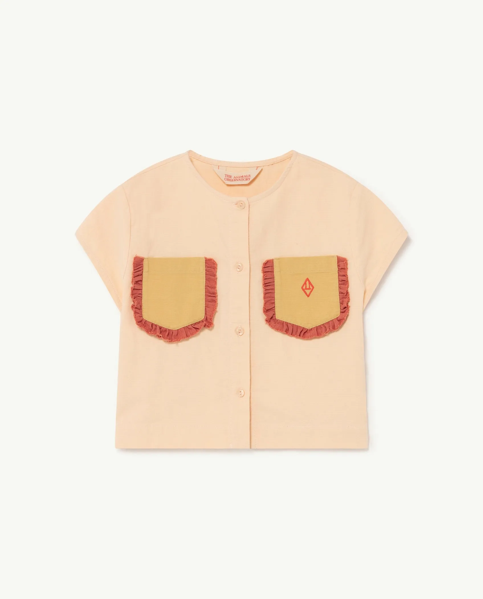 Baboon Kids Jumpsuit Beige Logo