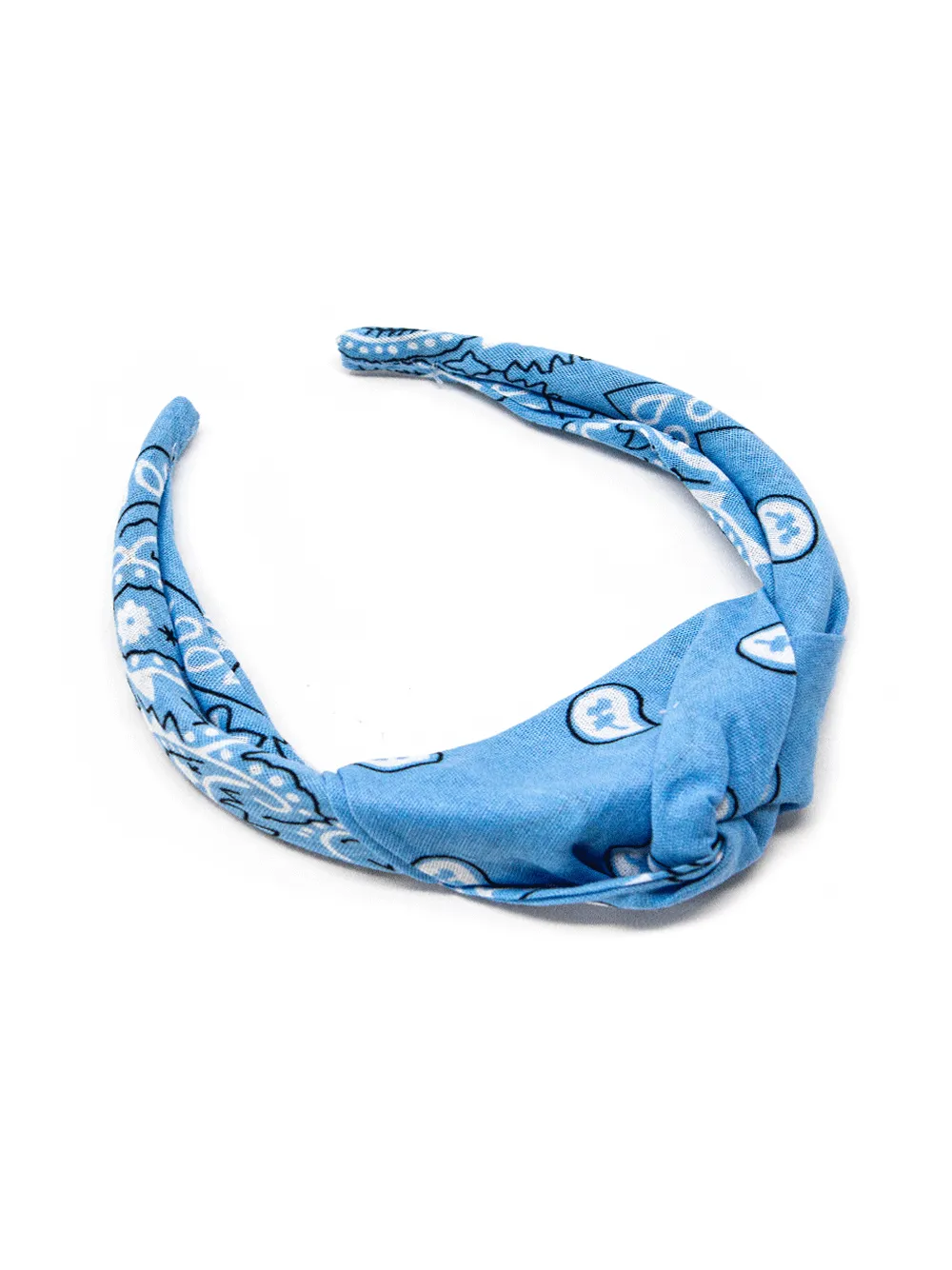 Bandana Headband Blue