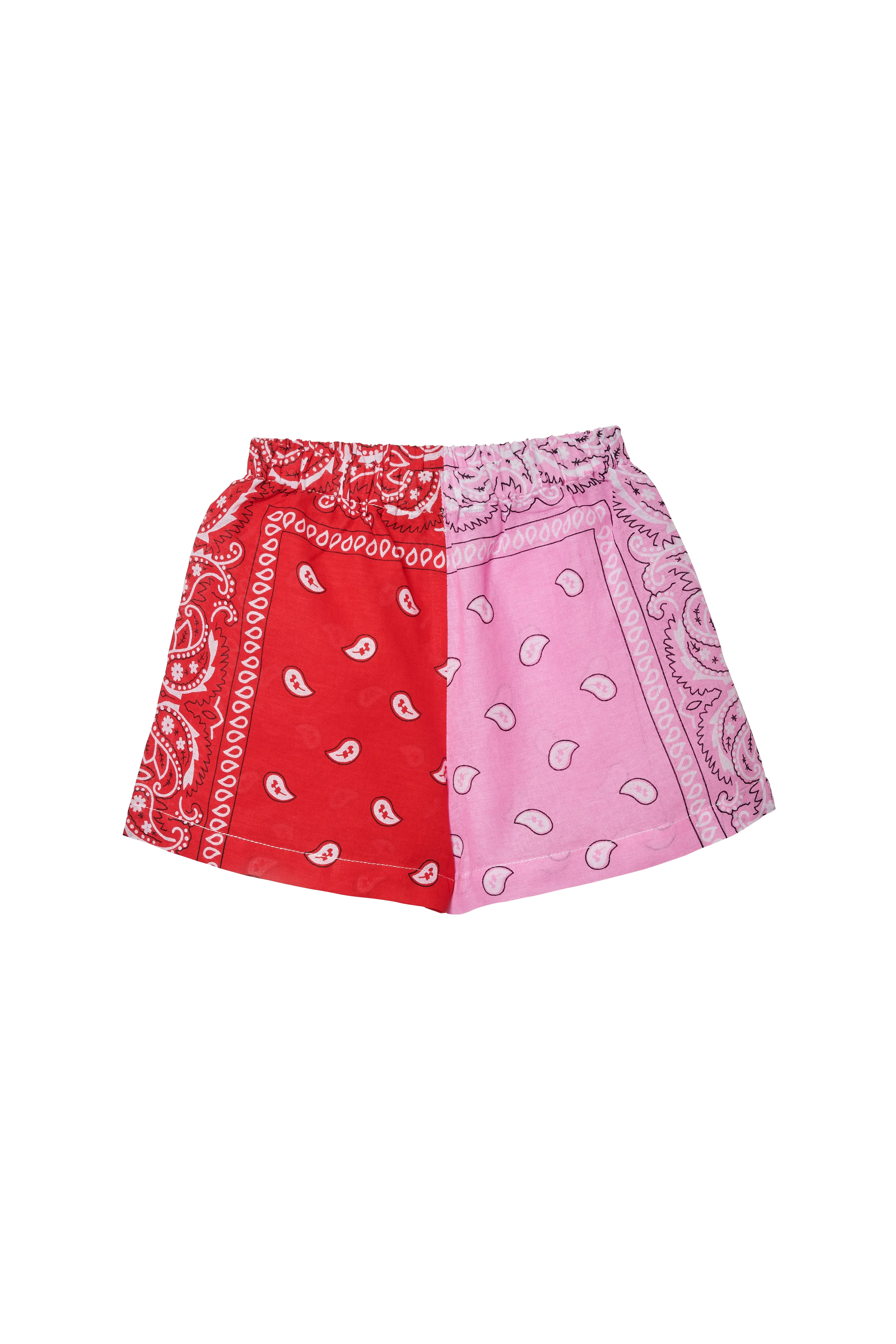 Bandana Shorts Pink