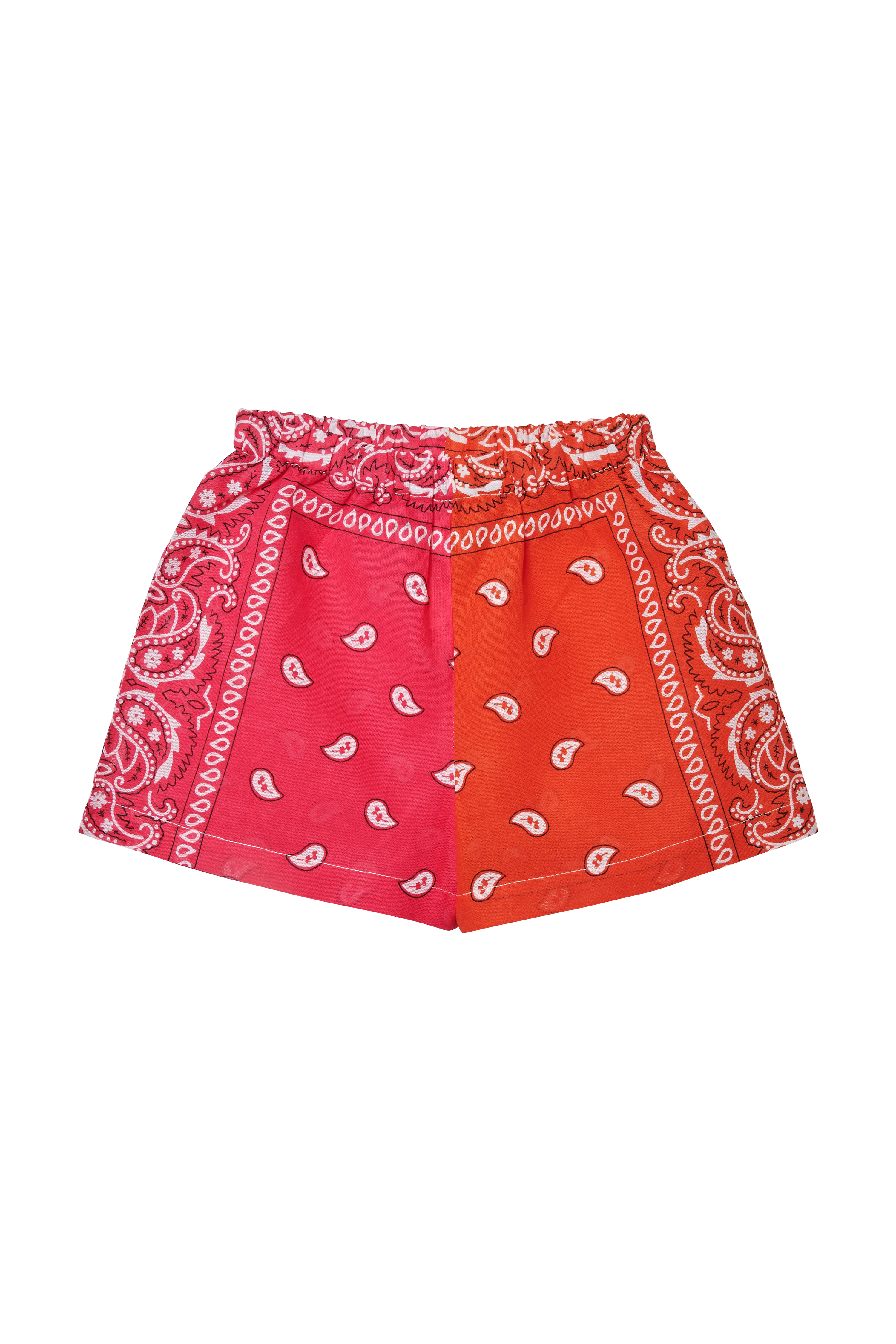 Bandana Shorts Red