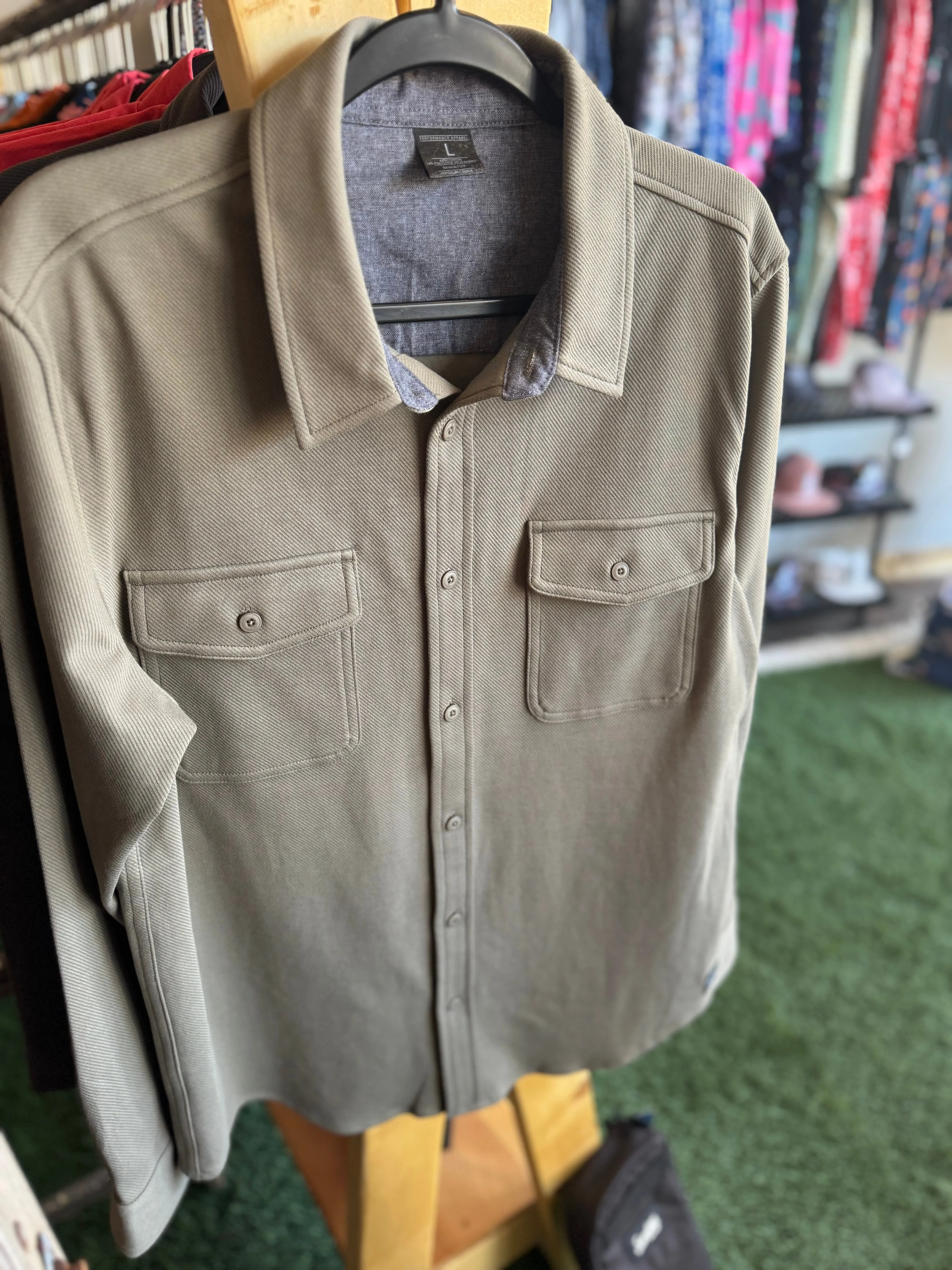 Banks Heavyweight Button Down - Olive - Cavalier