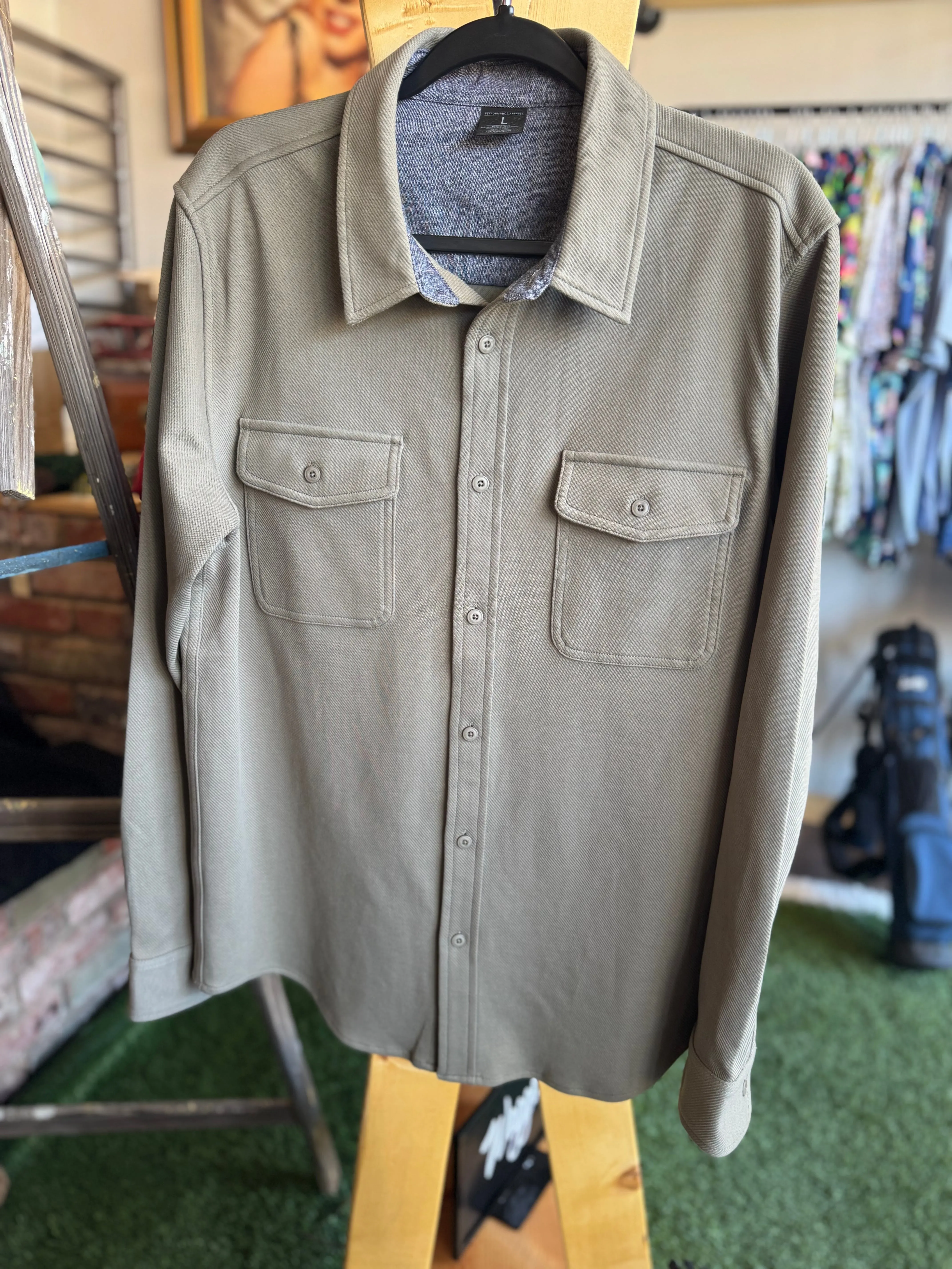 Banks Heavyweight Button Down - Olive - Cavalier