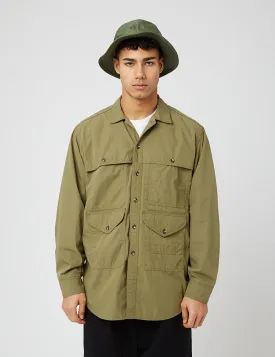 Beams Plus Adventure Shirt (Comfort Cloth) - Olive Green