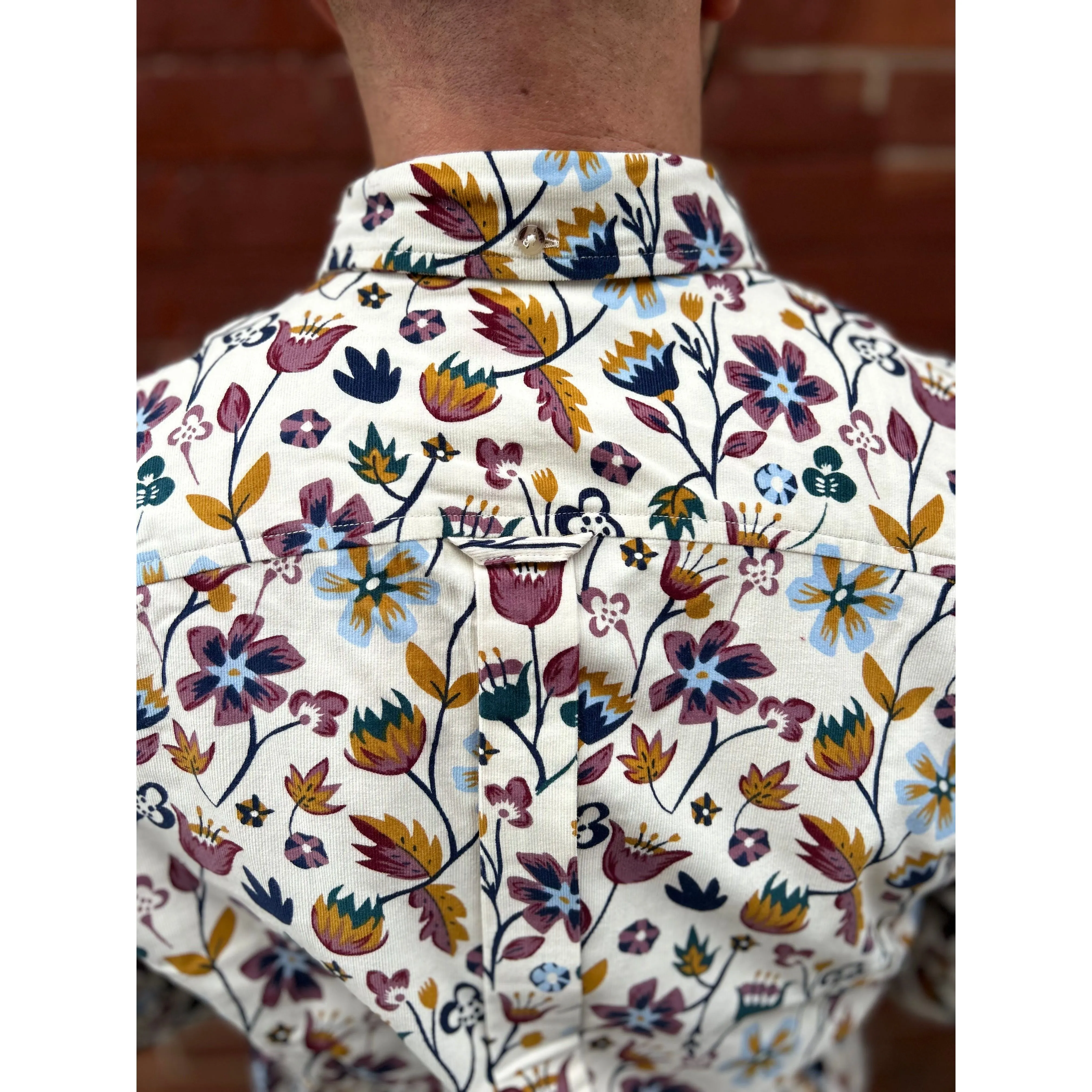 Ben Sherman - Floral Printed Cord Fog - Shirt