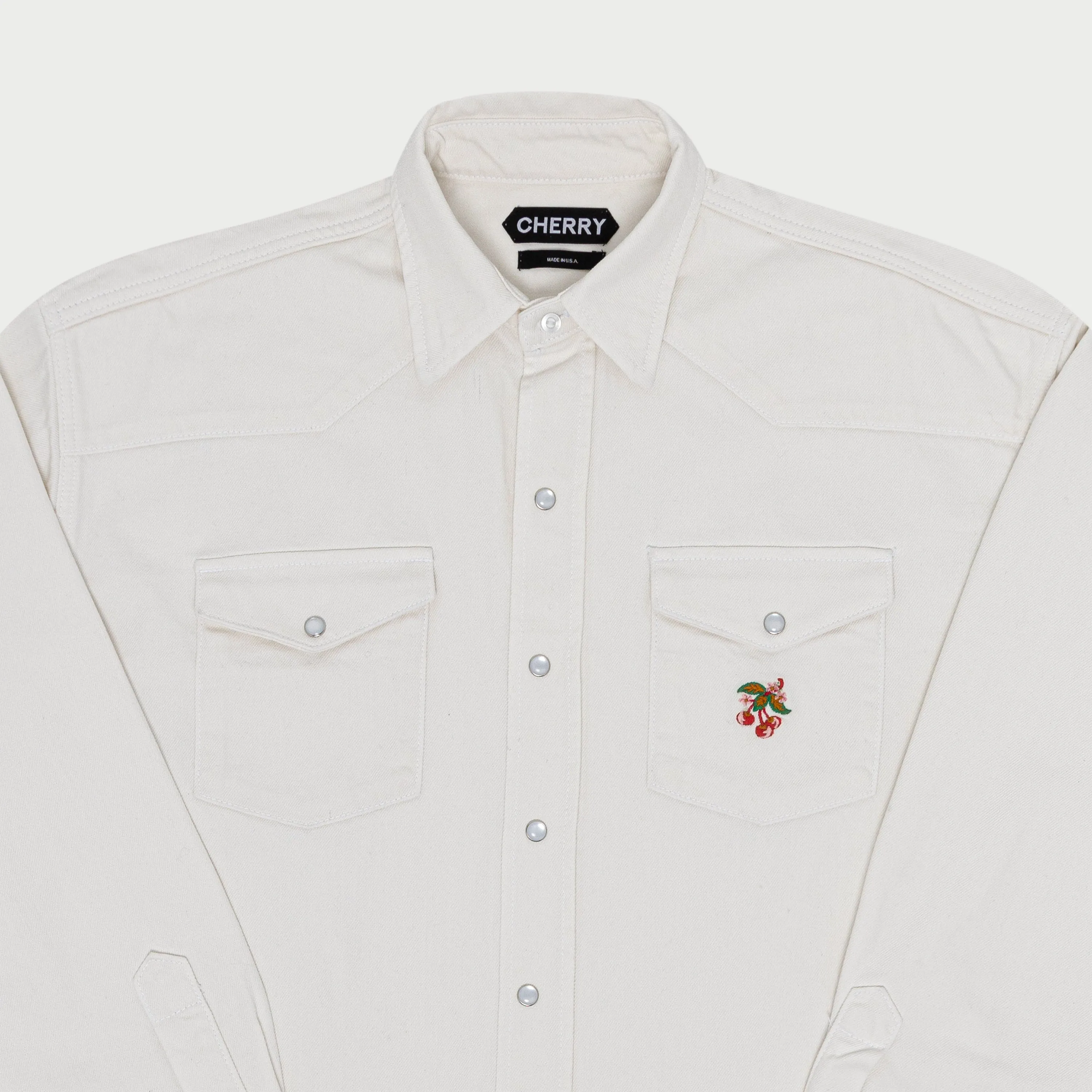 Big Western Shirt (White)