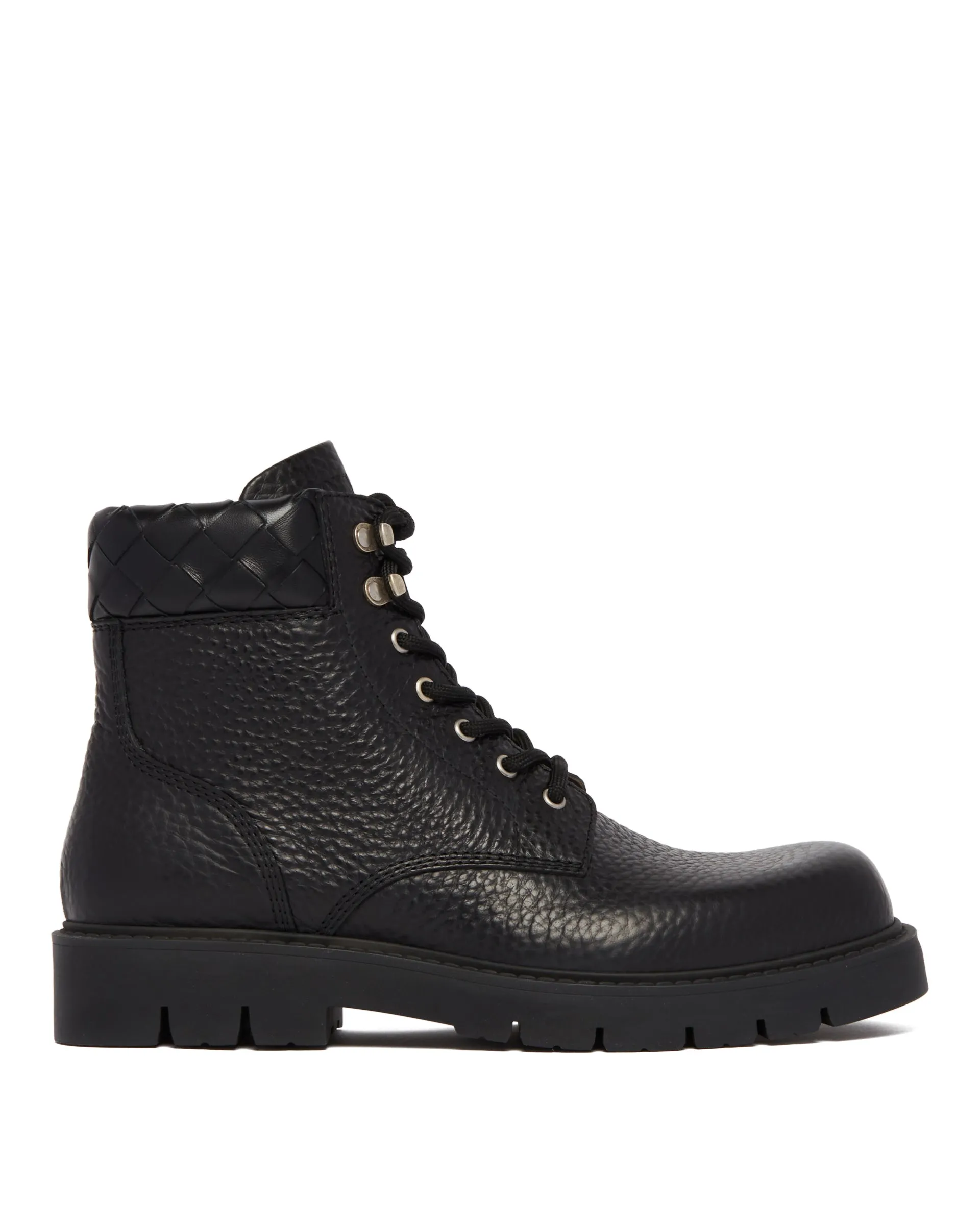 Black Haddock Lace-up Boots