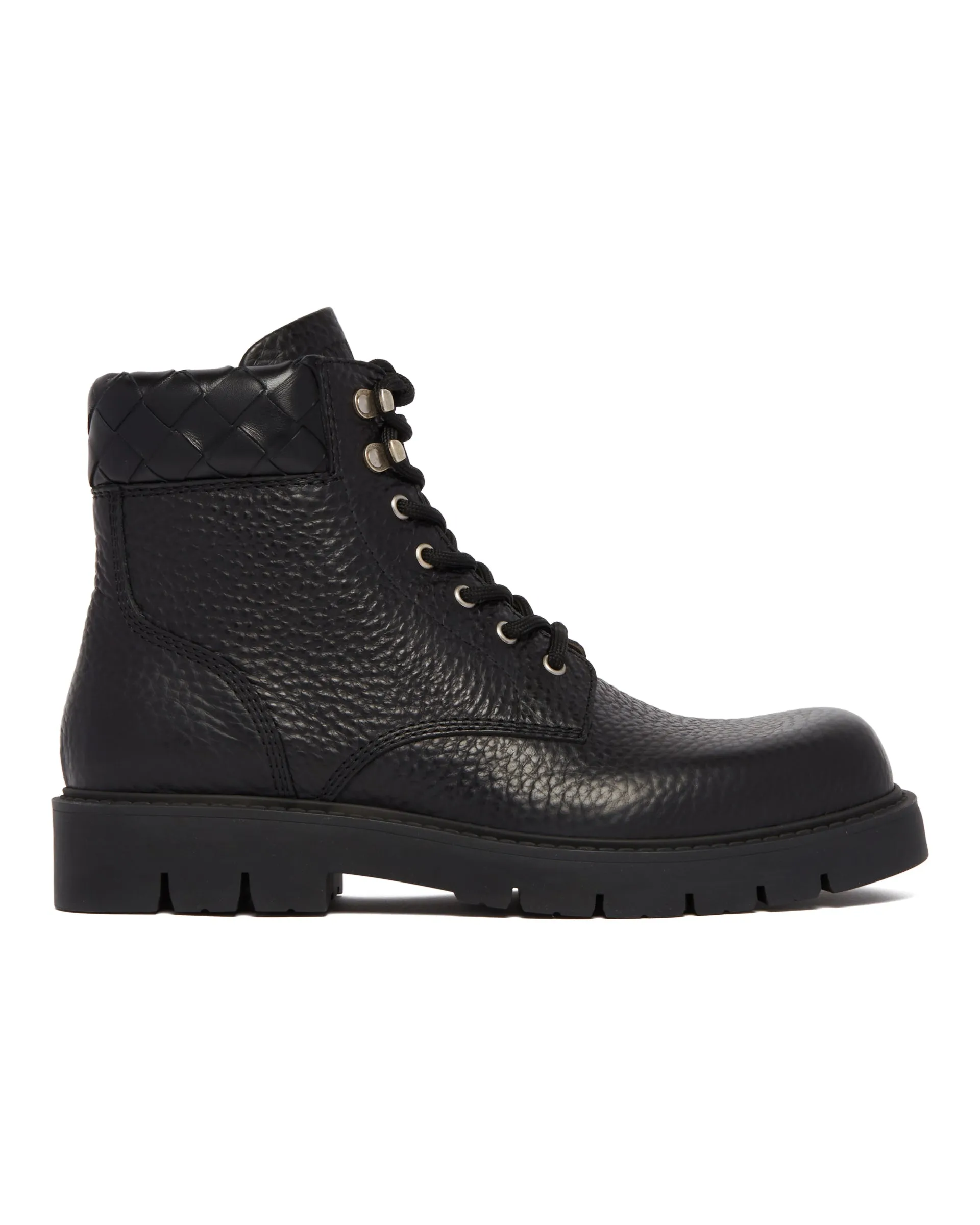 Black Haddock Lace-up Boots