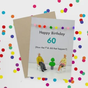 Blue Goose Card - 60th