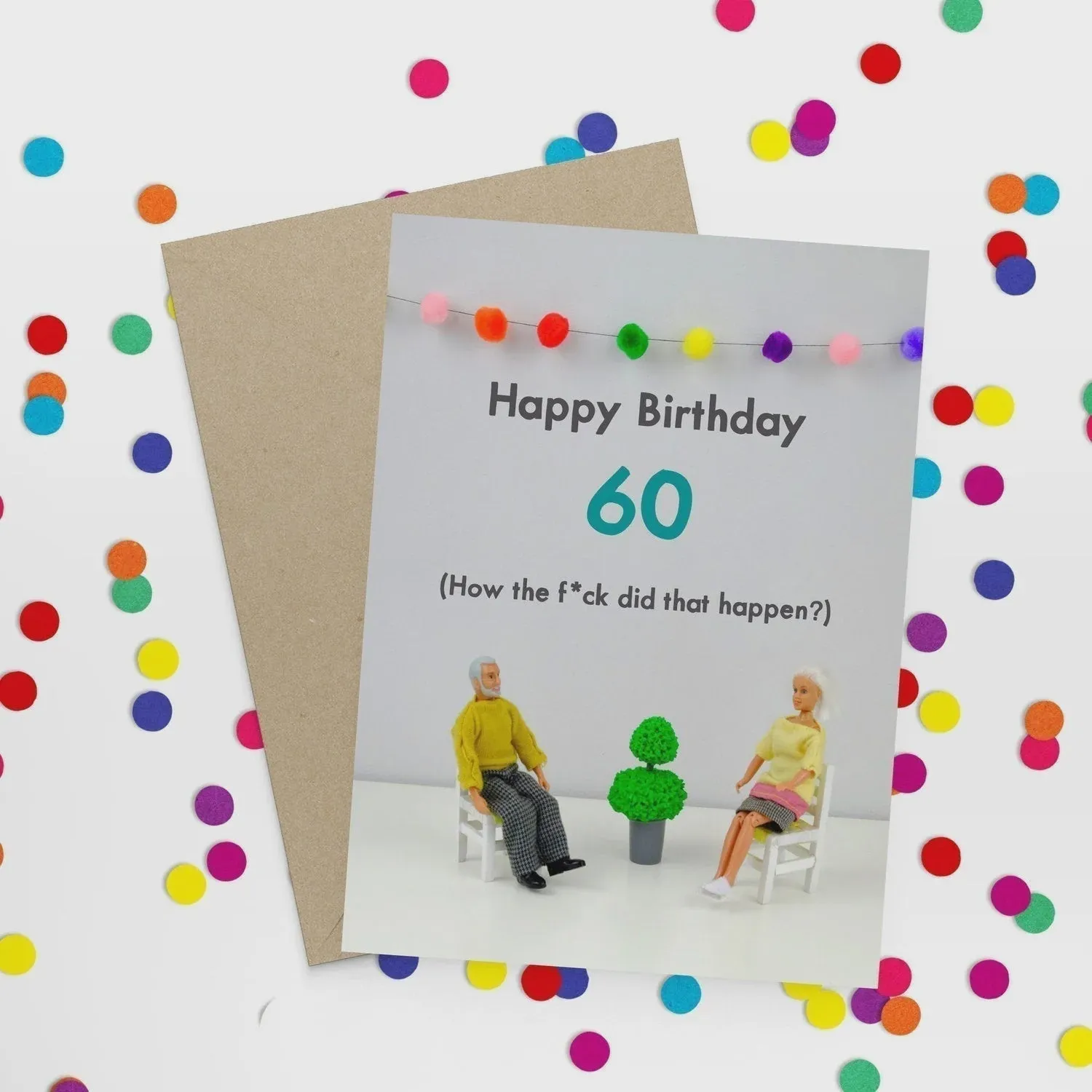 Blue Goose Card - 60th