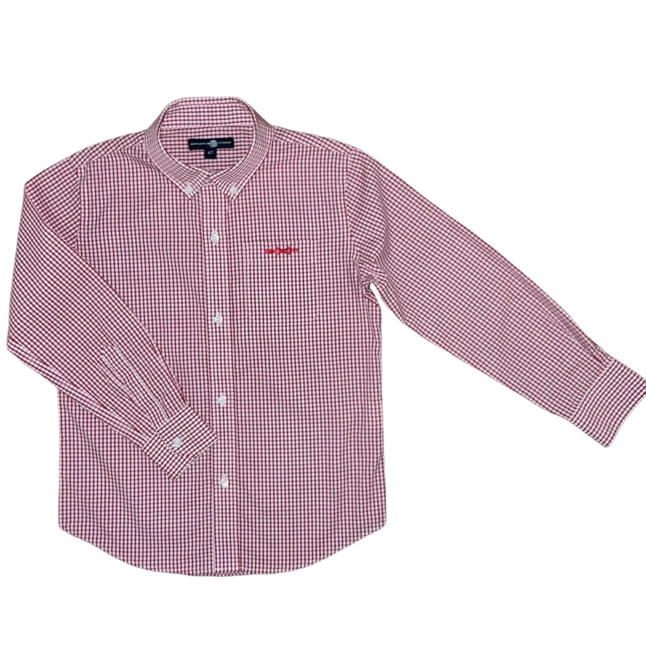 Bowen Arrow Button Down River Street Red