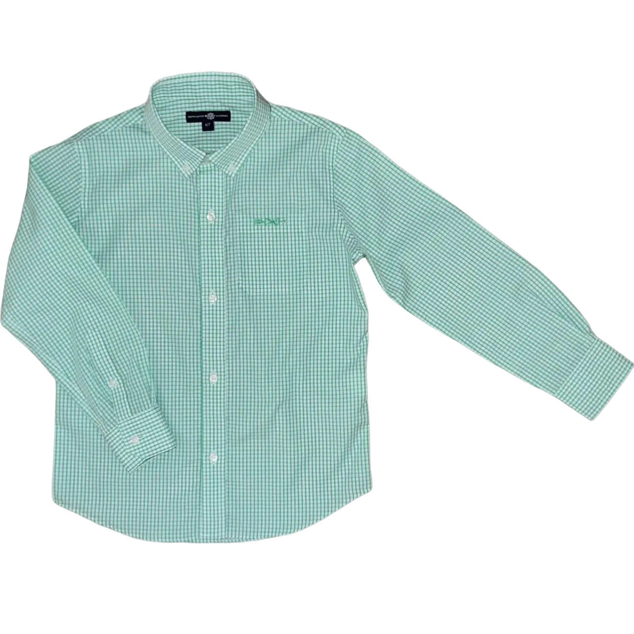 Bowen Arrow Button Down Seagrass Green