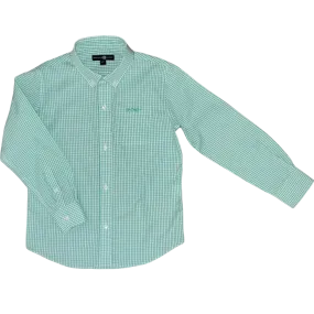 Bowen Arrow Button Down Seagrass Green