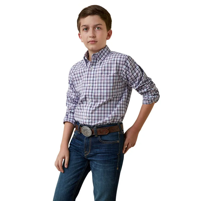 Boy's Ariat Pro Series Meir Classic Fit Shirt