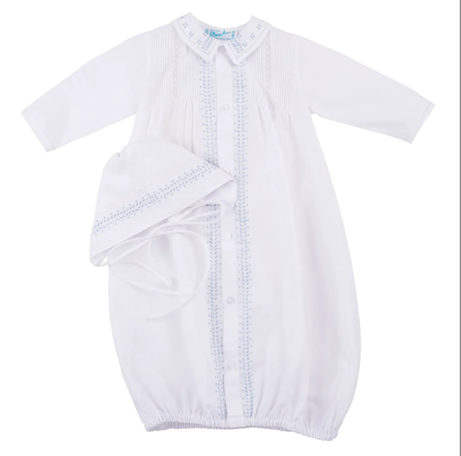 Boys Embroidered Take Me Home Gown