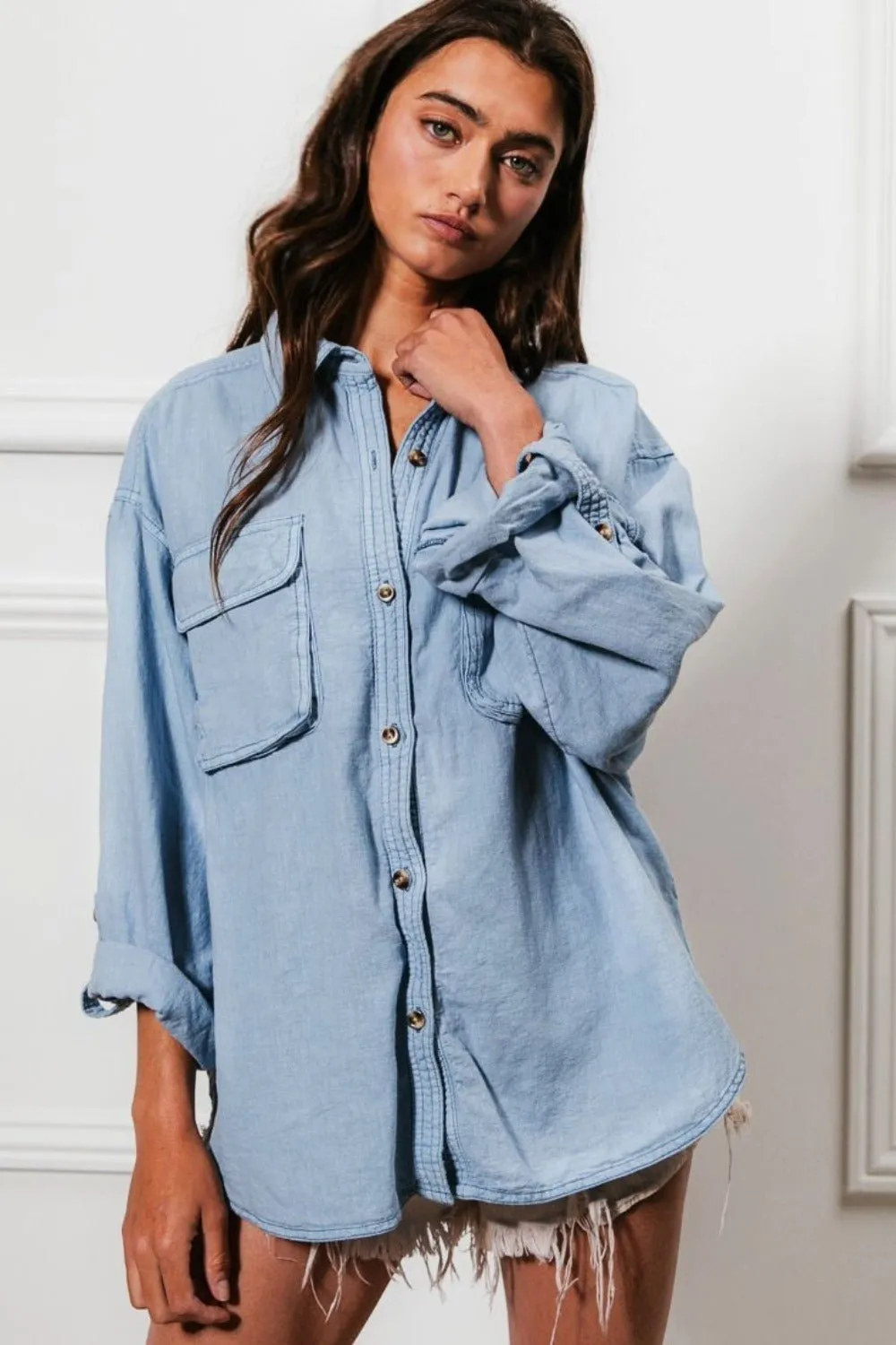 Button Down Utility Shirt