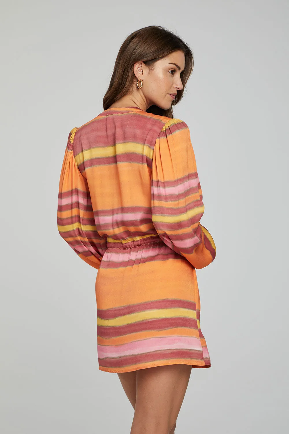 Cabrillo Mini Dress - Sunset Stripe