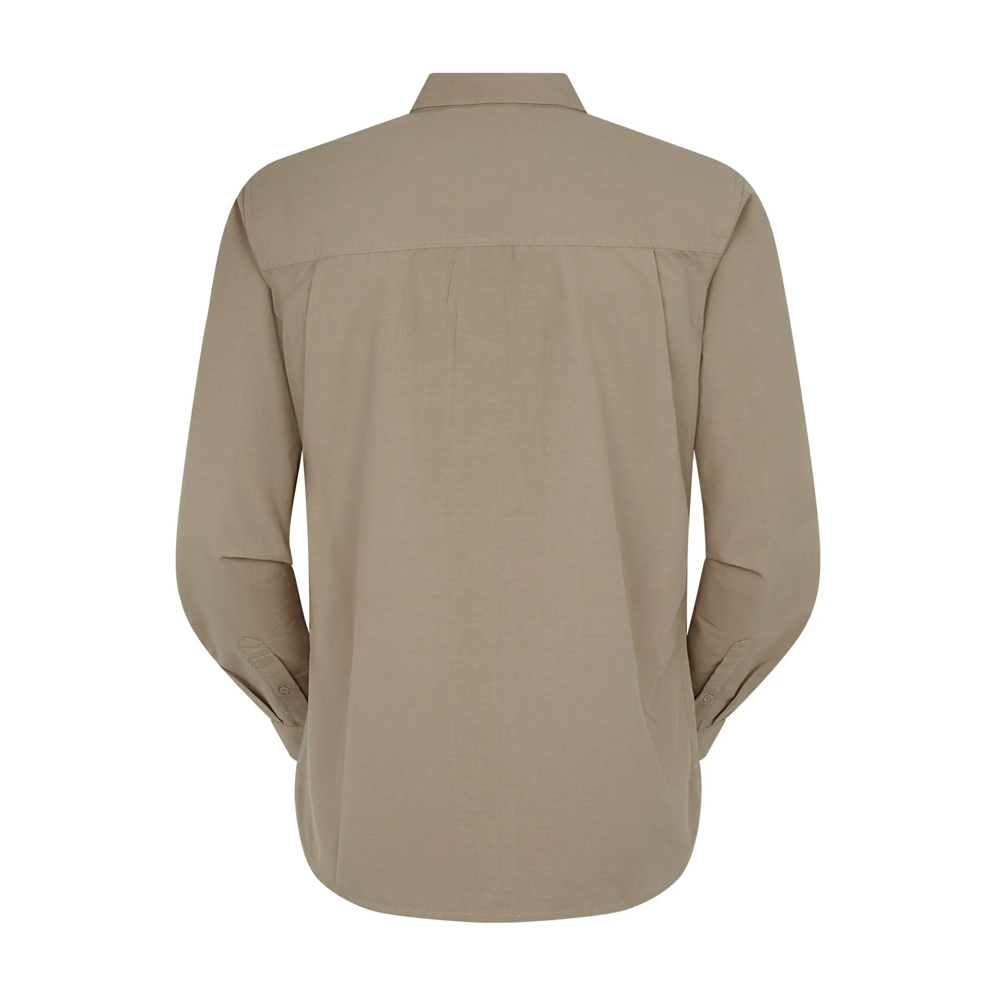 Canterbury Lightweight Ripstop Shirt | Sand & Olive