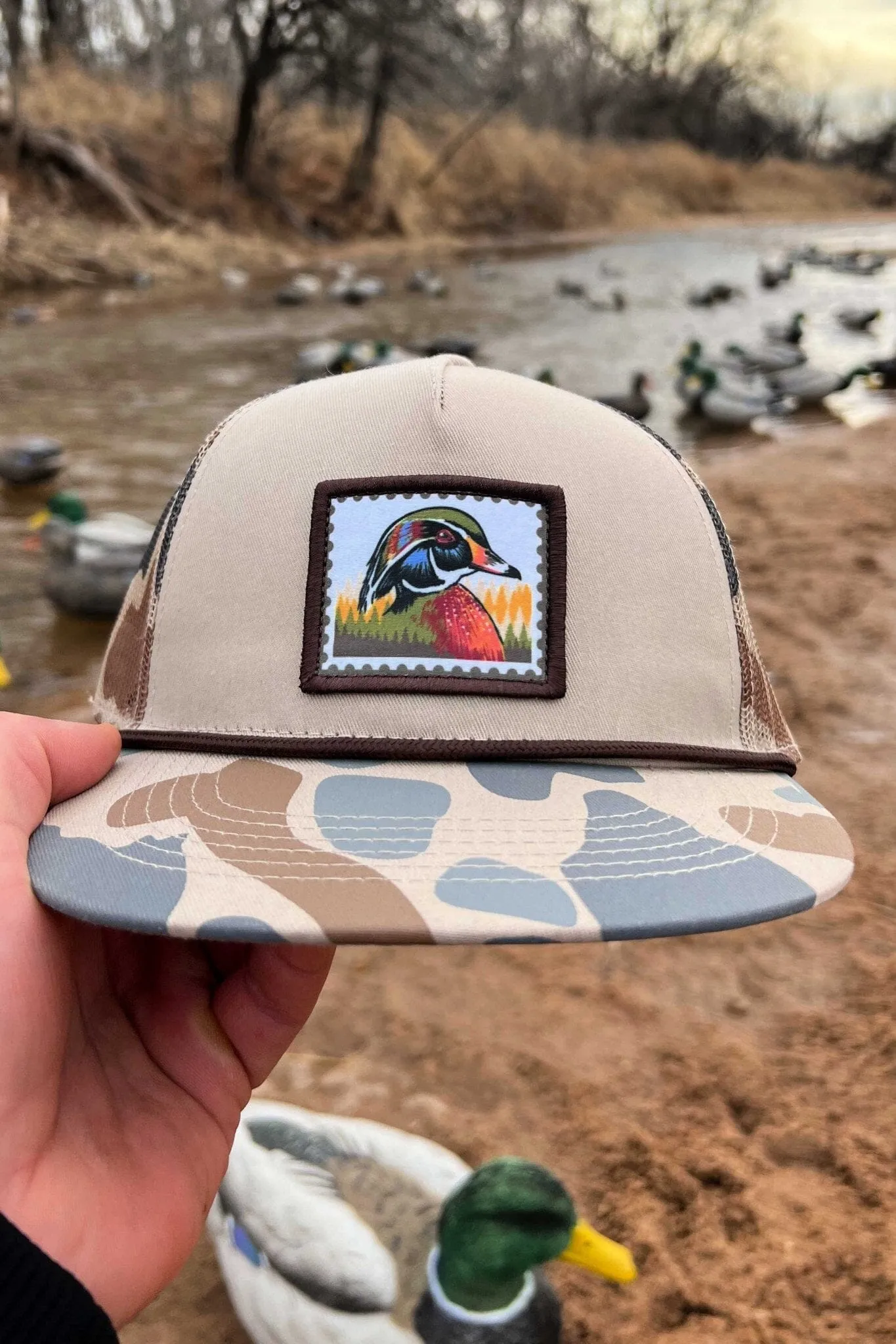 Cap - Wood Duck Stamp - Camo