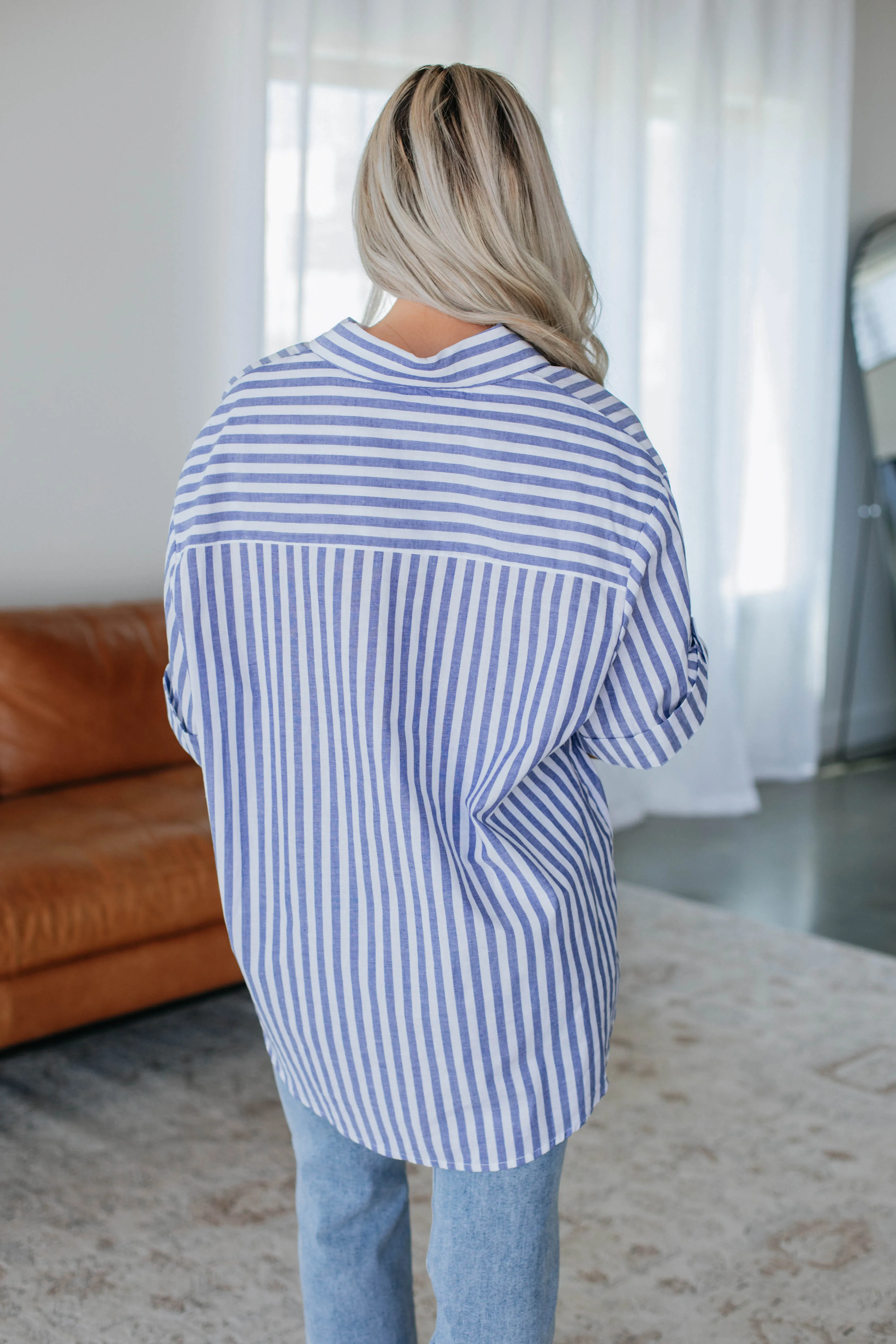 Carleton Striped Button Down