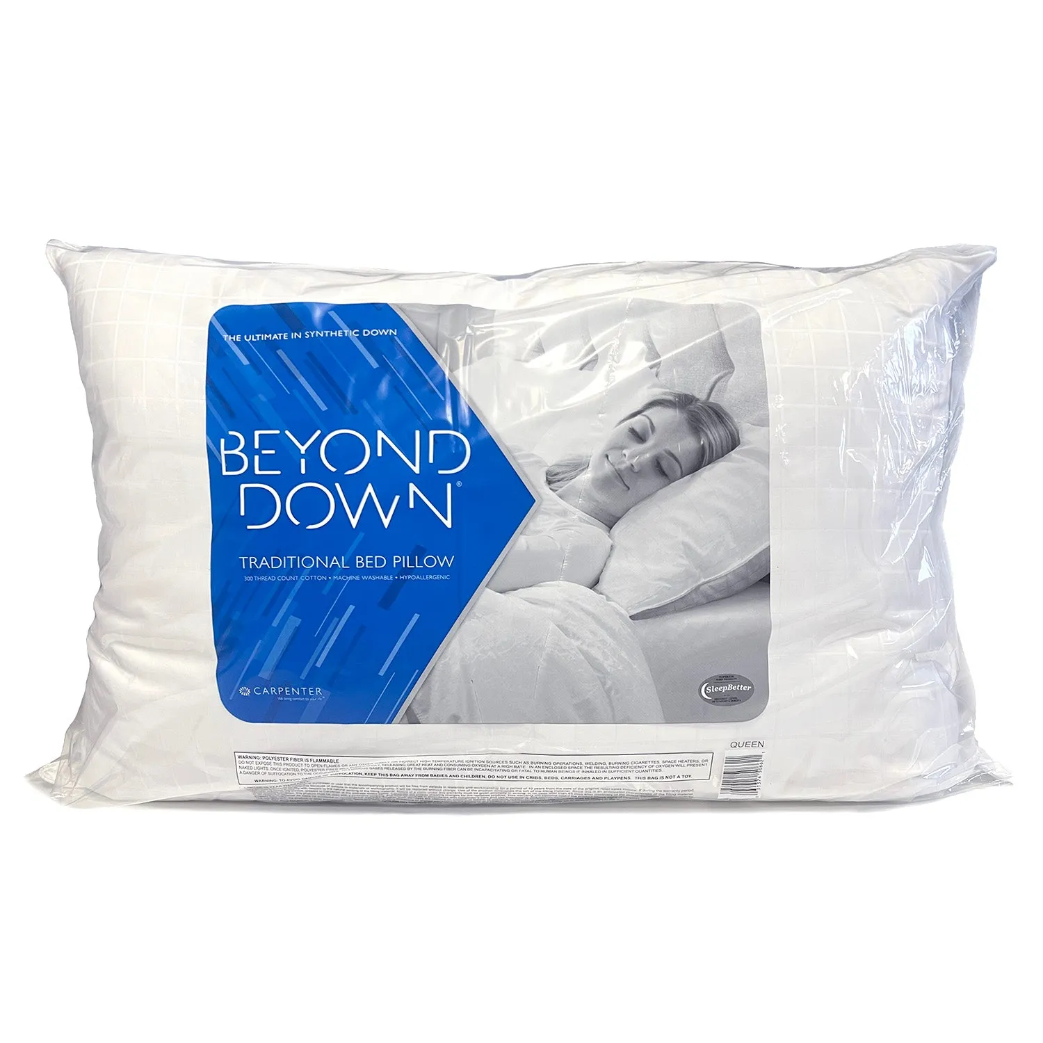 Carpenter Co. Beyond Down Synthetic Bed Pillow