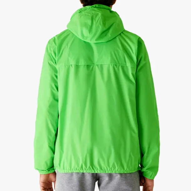 Claude Packable Unisex Rain Jacket (Green Fluo)