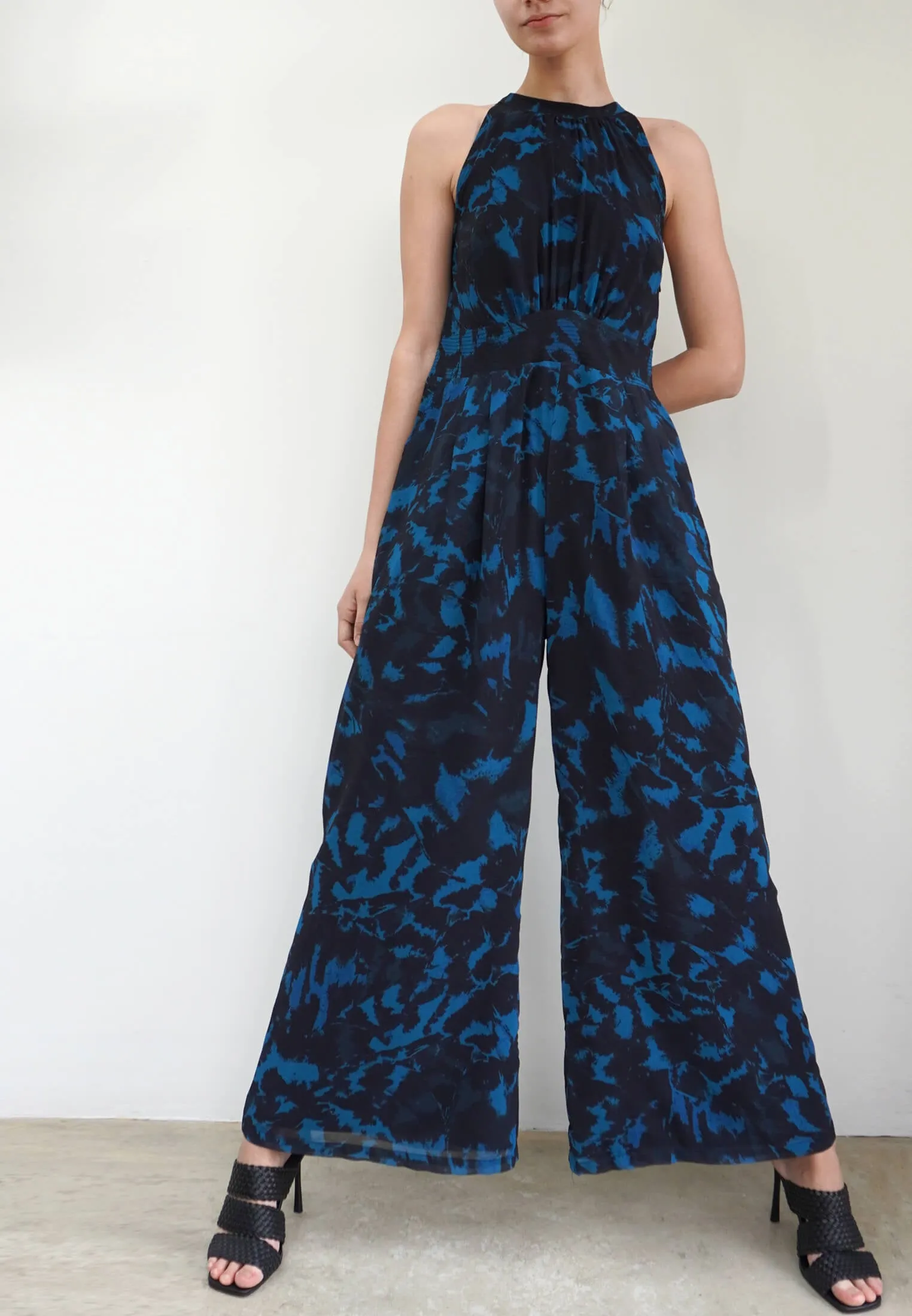 COSMIC JUMPSUIT DOWN PRINT