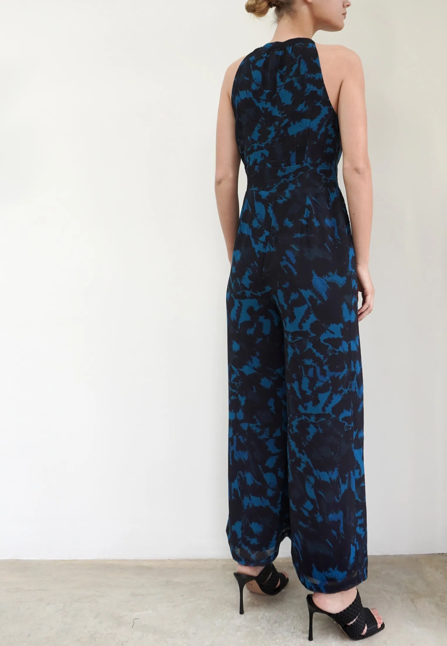 COSMIC JUMPSUIT DOWN PRINT