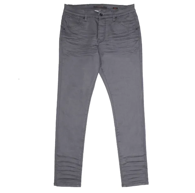 Cutty Grey Denim Coated Jeans