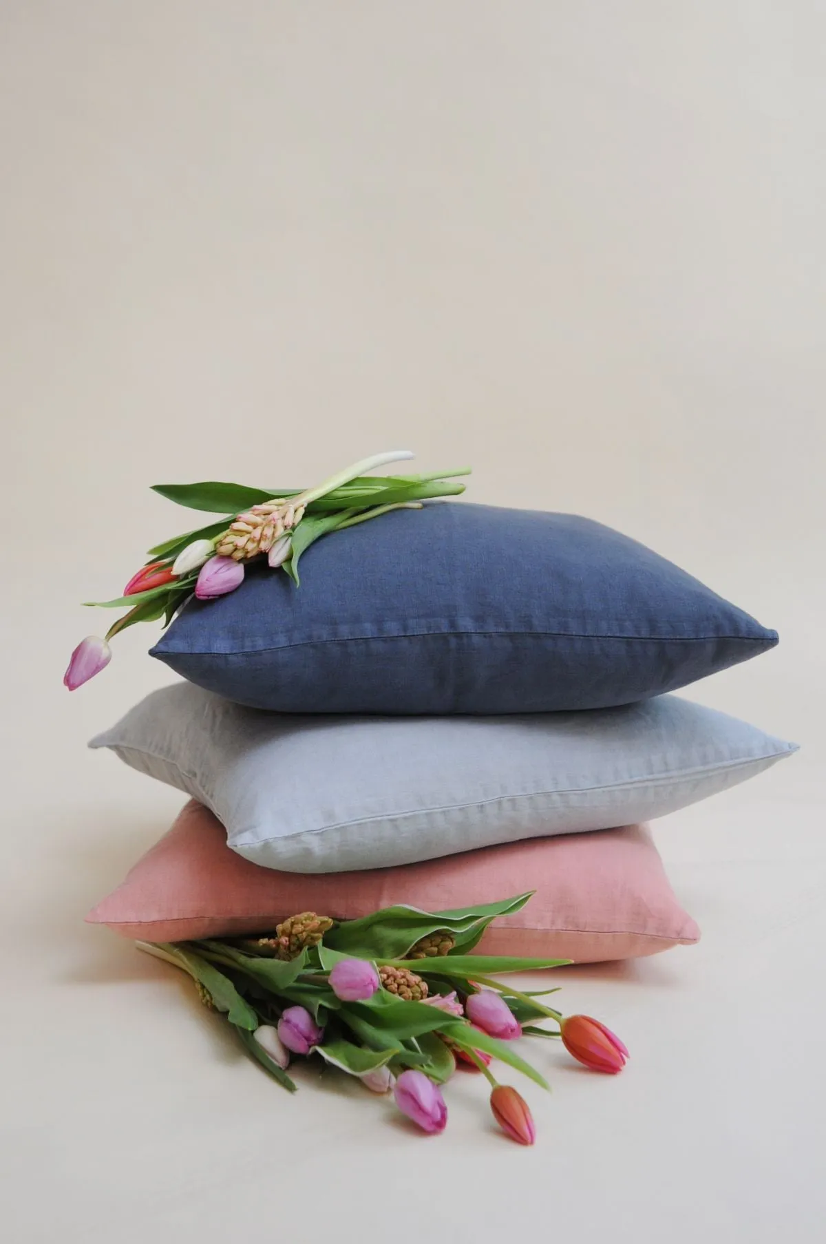 Desert Rose Linen Cushion 50x50