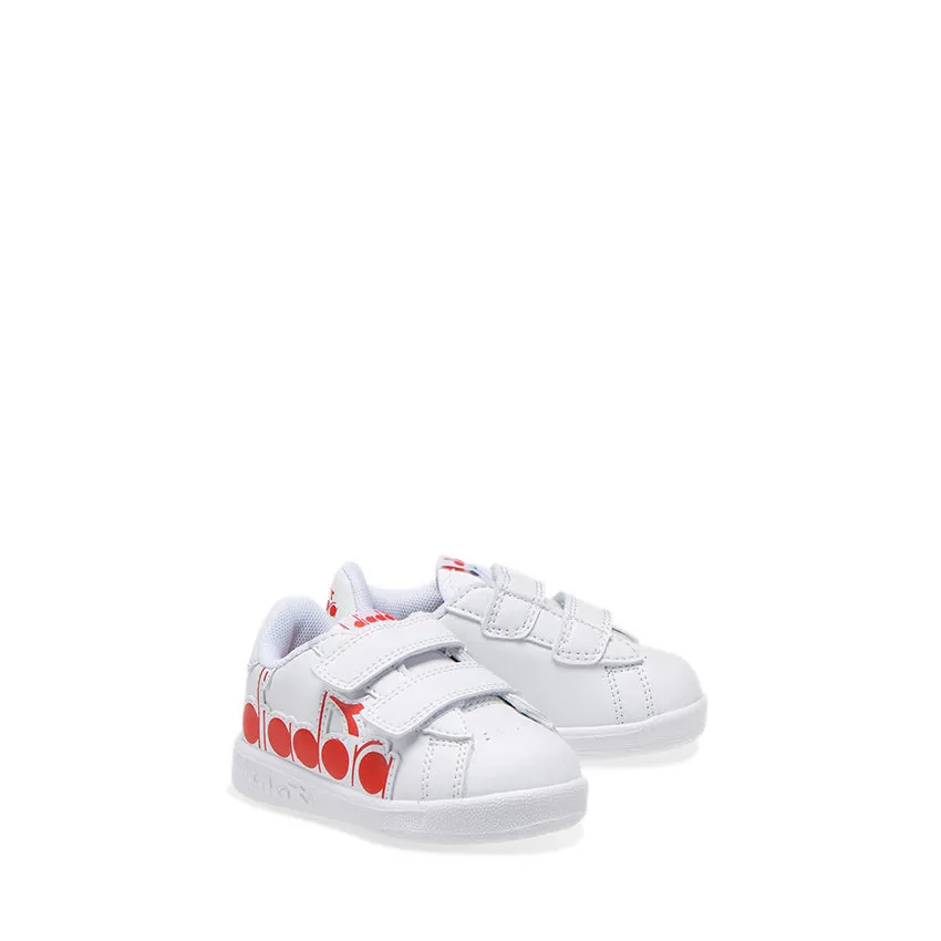 DIADORA SNEAKERS GAME P BOLDER TD BIANCO-ROSSO