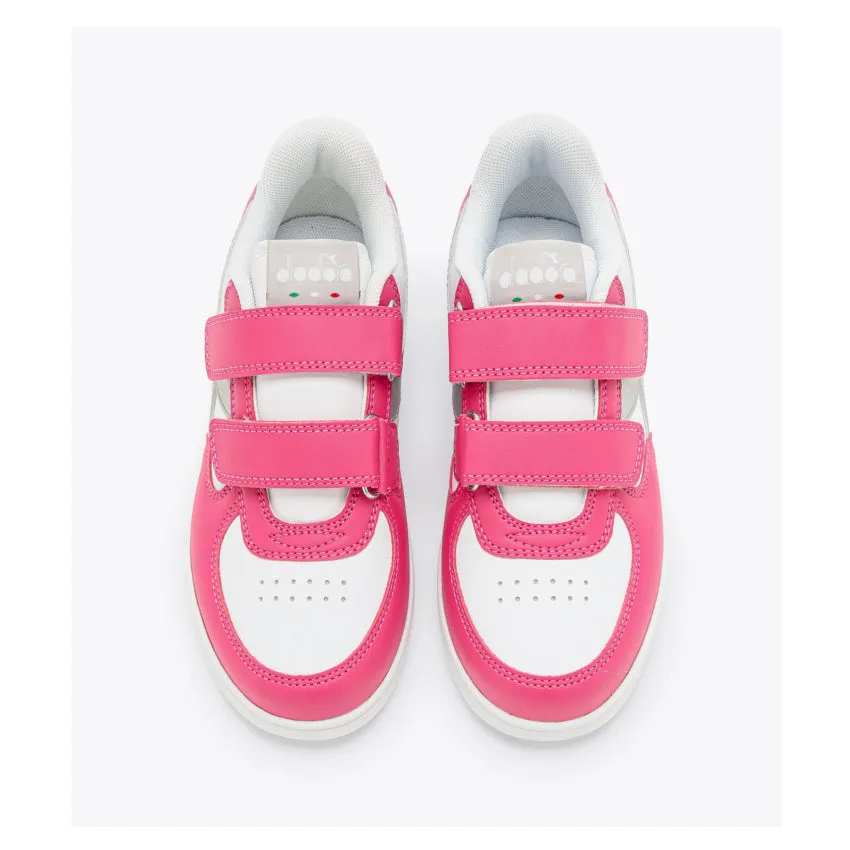 DIADORA SNEAKERS RAPTOR LOW PS ROSA-ARGENTO