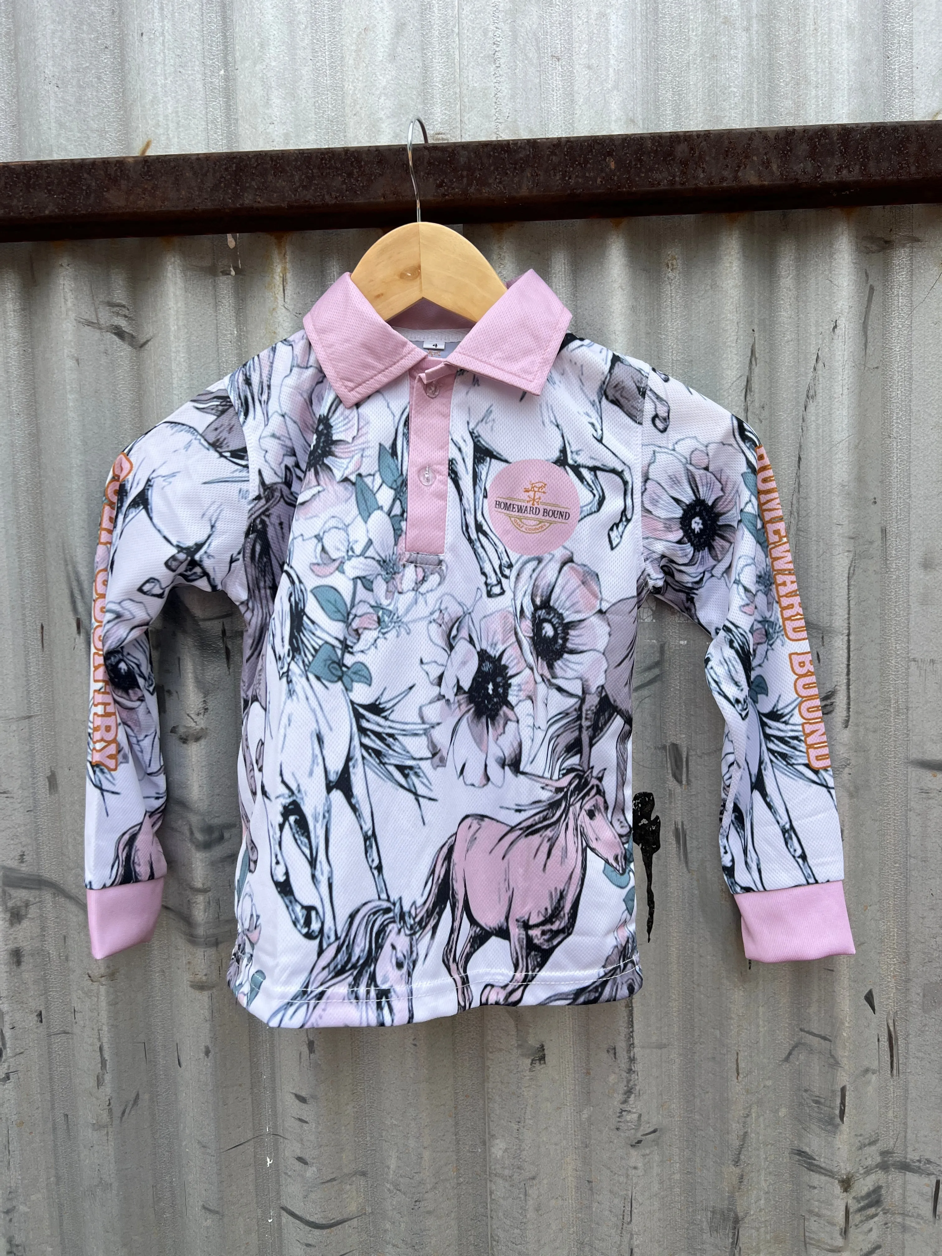 DUSTY HORSE - Kids Fishing Shirt