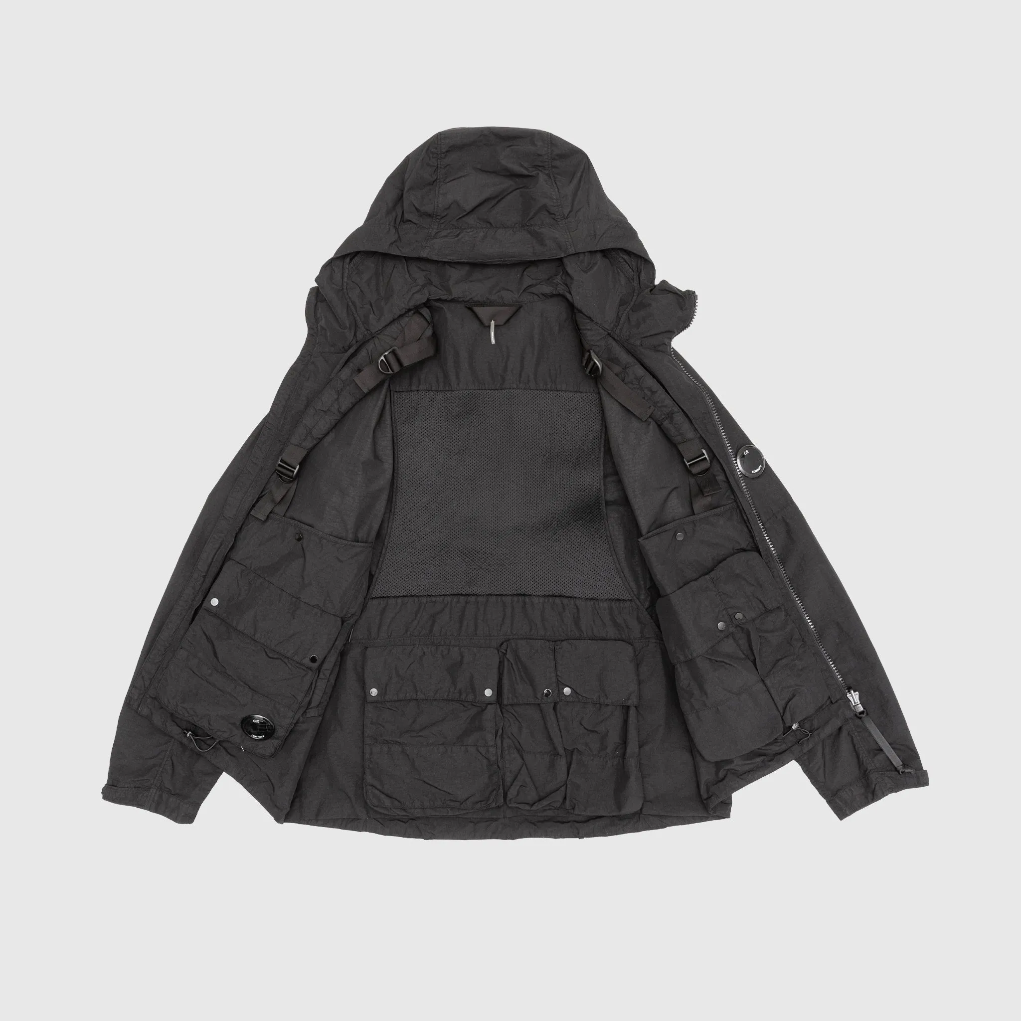 FLATT NYLON REVERSIBLE HOODED JACKET