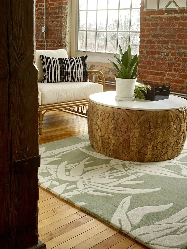 Florence Broadhurst Japanese Bamboo Jade Rug