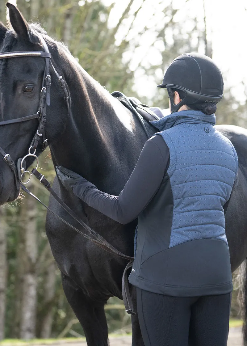 Full Motion Quilted Riding Vest - Print